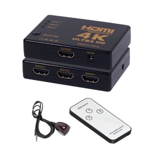 伽利略 HDMI 3進1出 切換器+遙控器 H4301R