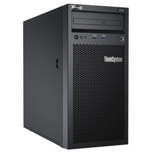 Lenovo ThinkSystem ST50 V2伺服器7D8JS01K00-N E-2324G/8G/SW Raid/1T SATA/DVD/VGA/KB/Mouse 