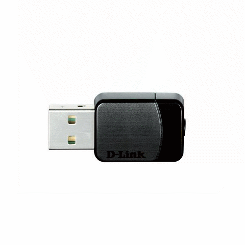 D-Link AC600 802.11ac無線1T1R技術USB2.0介面無線雙頻網路卡DWA-171