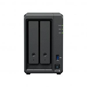 Synology 群暉	DiskStation®	DS725+		2-bay/AMD R1600/4G/3Y