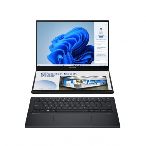 ASUS	Zenbook DUO	UX8406MA-0022I185H	墨灰色	14.0"FHD+ OLED *2/Touch/U9-185H/32G/1T/W11