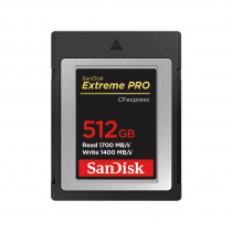 SanDisk Extreme PRO® CFexpress® Type B 記憶卡 64GB、128GB、256GB、512GB