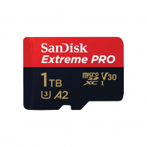 SanDisk Extreme PRO microSDXC™ UHS-I 記憶卡 32GB、64GB、128GB、256GB、512GB、1TB