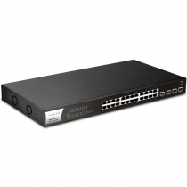 居易 DrayTek	VigorSwitch P1281x 28-Port Web Smart Gigabit PoE+ Switch