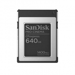 SanDisk PRO-CINEMA CFexpress™ Type B 記憶卡 320GB、640GB