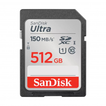 SanDisk Ultra® SDHC™/SDXC™ UHS-I 記憶卡 16GB、32GB、64GB、128GB、256GB、512GB