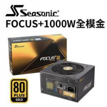 海韻FOCUS 1000FX Gold 金牌 全模組電源供應器