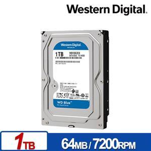 WD 藍標 WD10EZEX 1TB 3.5吋SATA硬碟