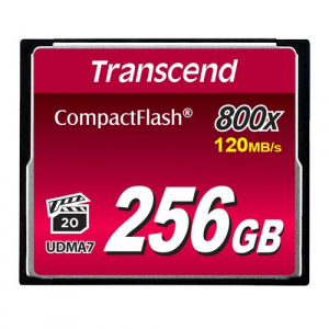 Transcend CompactFlash 800 記憶卡 32GB、64GB、128GB、256GB