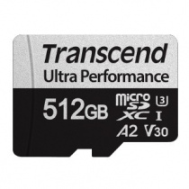 Transcend USD340S Ultra Performance microSD 記憶卡 64GB、128GB、256GB、512GB