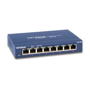 NETGEAR GS105 5埠 / GS108 8埠 / GS116 16埠 Gigabit 無網管交換器