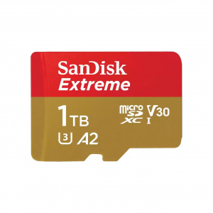 SanDisk Extreme® microSDXC™ UHS-I 記憶卡 32GB、64GB、128GB、256GB、512GB、1TB